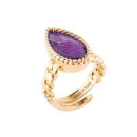 Anello Rebecca Donna COCKTAIL in Bronzo Quarzo idrotermale BCOAOA12 - BCOAOA12